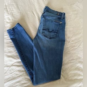 7 for all mankind gwenevere skinny jeans